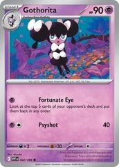Gothorita (Master Ball Pattern) - 042/086 - Common - Holo