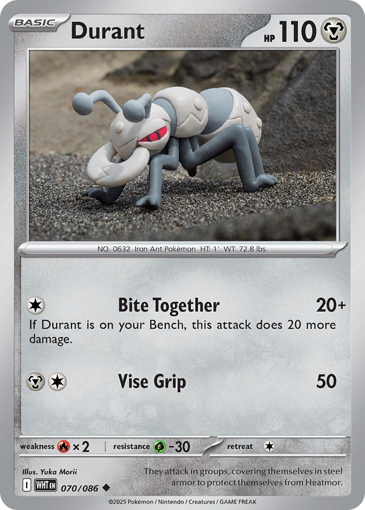 Durant - 070/086 - Uncommon - Reverse Holo