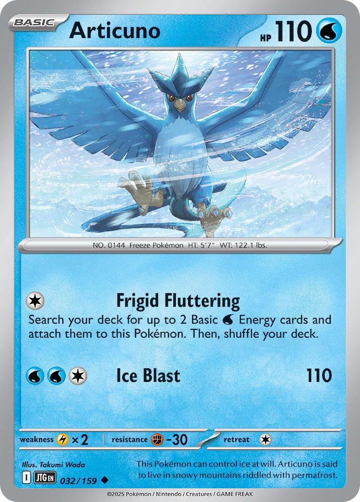 Articuno - 032/159 - Uncommon
