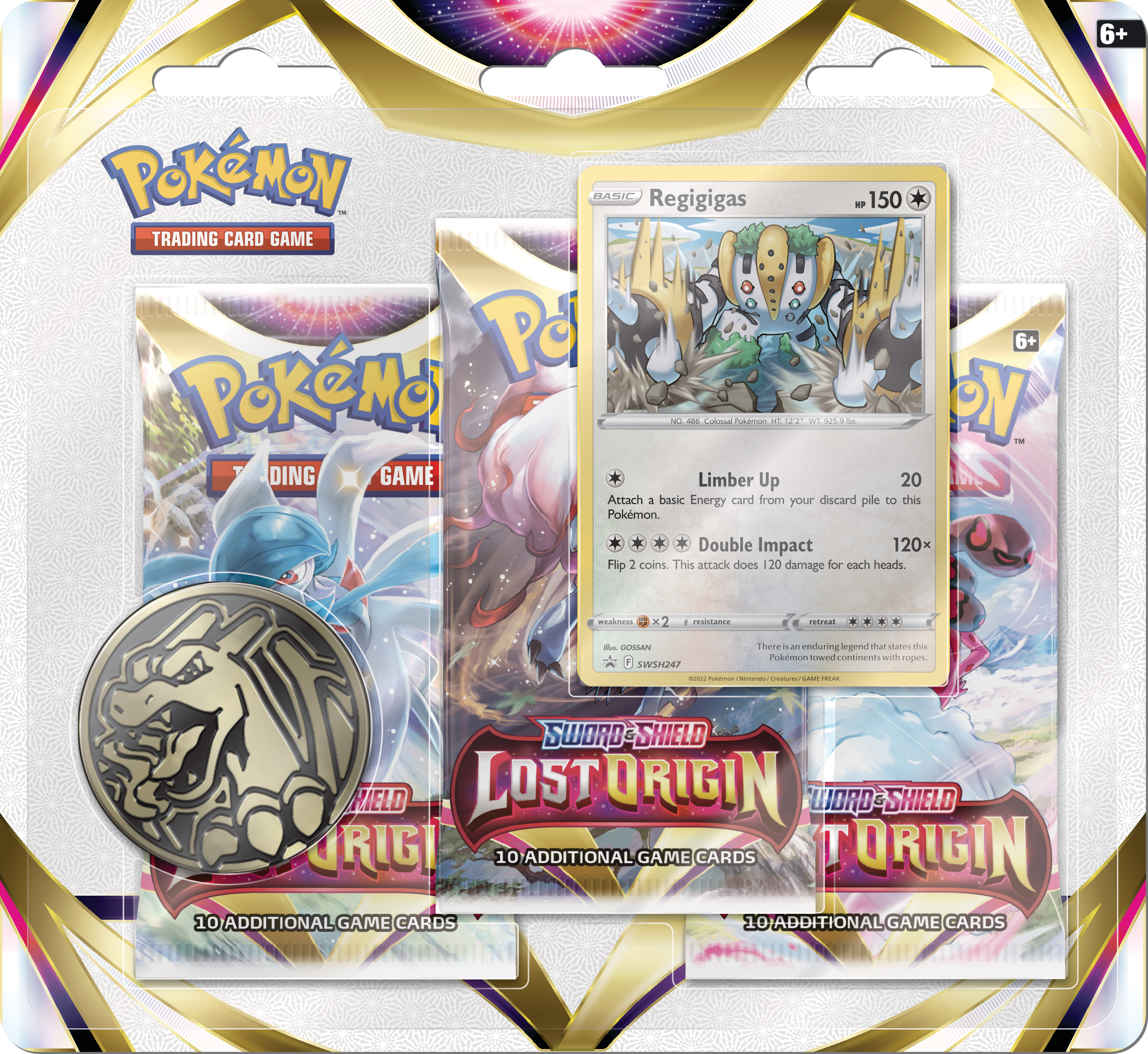 Lost Origin 3 Booster Pack Blister - Regigigas