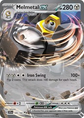 Melmetal ex - 105/142 - Double Rare