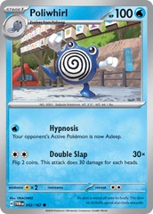 Poliwhirl - 042/167 - Common - Reverse Holo