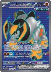 Iron Boulder ex - 192/162 - Full Art Ultra Rare