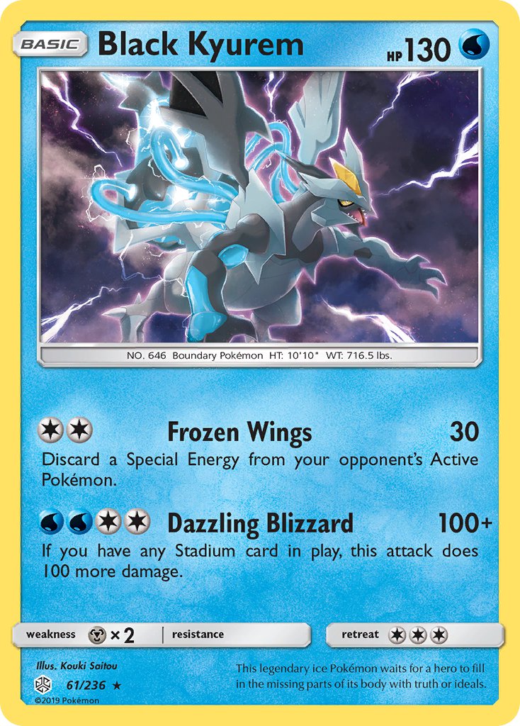 Black Kyurem - 61/236 - Holo Rare