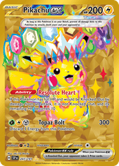 Pikachu ex - 247/191 - Hyper Rare