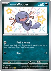 Paldean Wooper - 180/091 - Shiny Rare