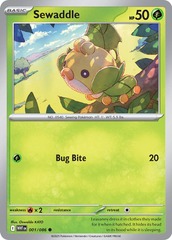 Sewaddle - 001/086 - Common - Reverse Holo