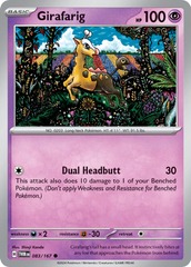 Girafarig - 083/167 - Common