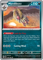 Mandibuzz (Master Ball Pattern) - 064/086 - Uncommon - Holo