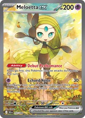 Meloetta ex - 167/086 - Special Illustration Rare