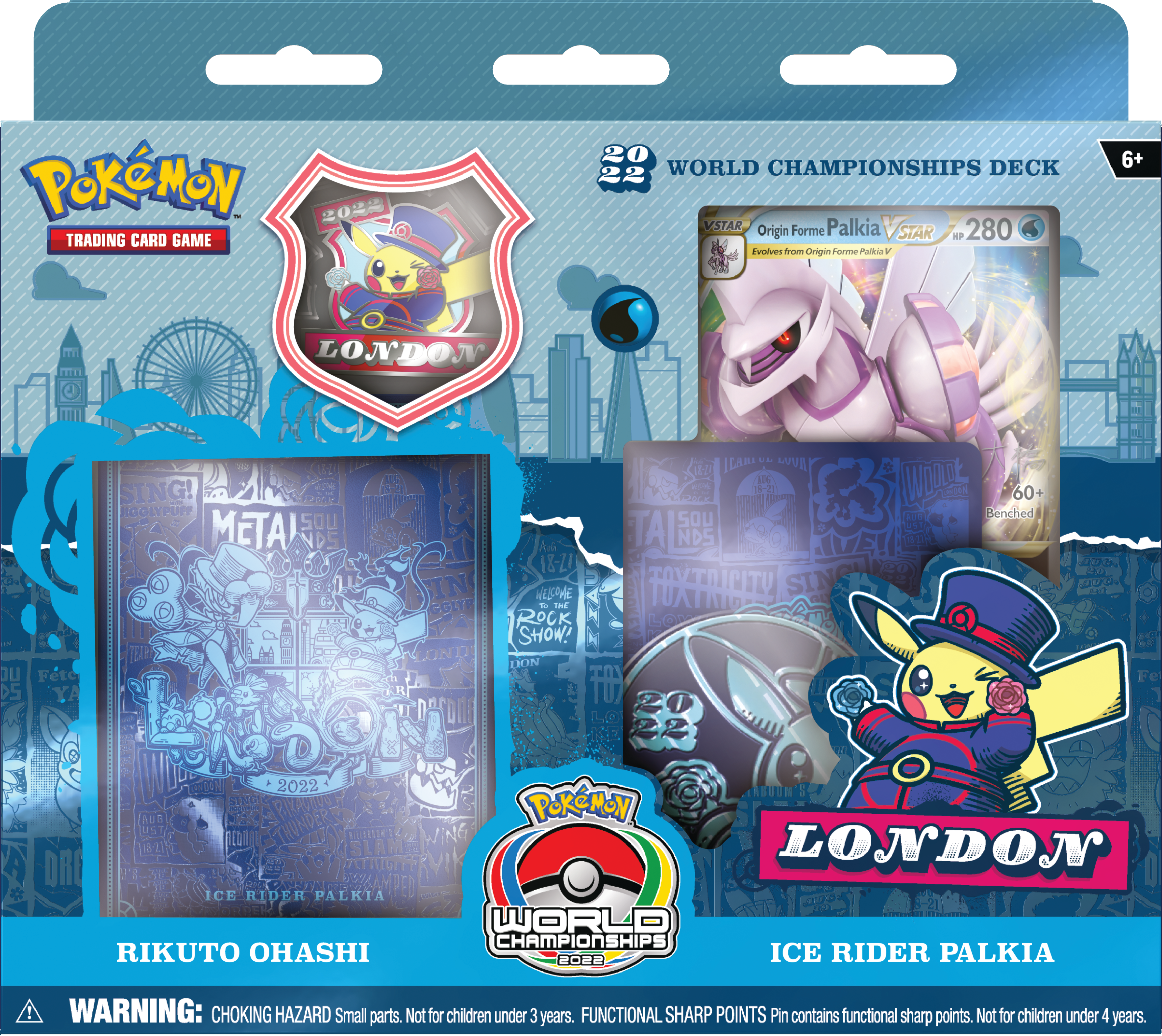 2022 Pokemon World Championship Deck: Ice Rider Palkia