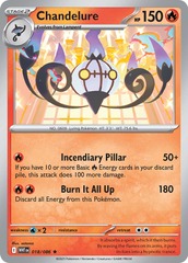 Chandelure (Poke Ball Pattern) - 018/086 - Rare - Holo