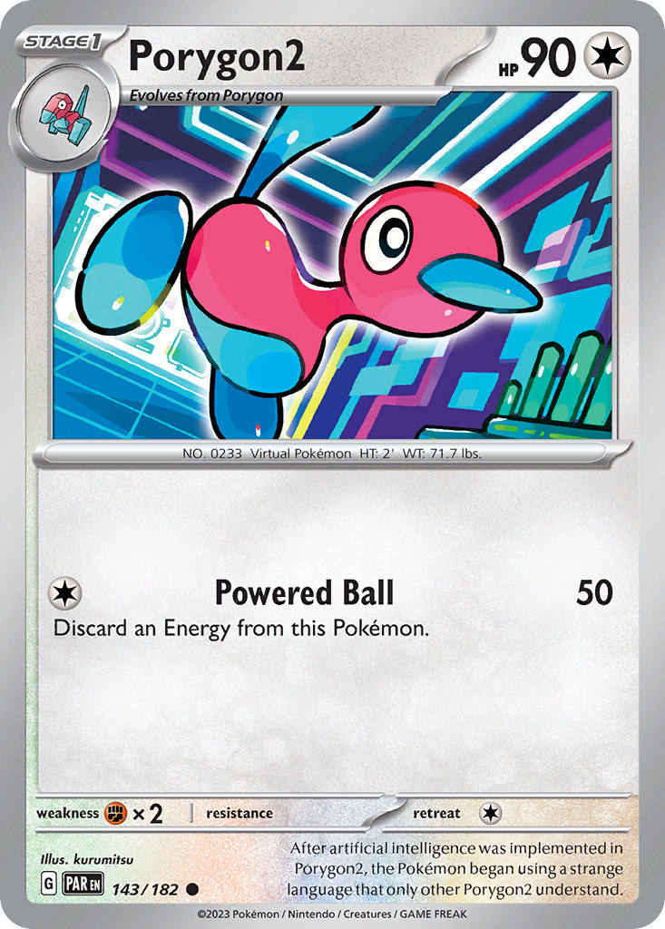 Porygon2 - 143/182 - Common - Reverse Holo