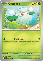 Cottonee (Poke Ball Pattern) - 007/131 - Common - Reverse Holo