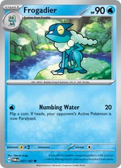 Frogadier - 057/167 - Common - Reverse Holo