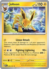 Jolteon - 029/131 - Rare - Reverse Holo