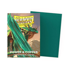 Dragon Shield Sleeves: Dual Matte Power & Copper (Box of 100)