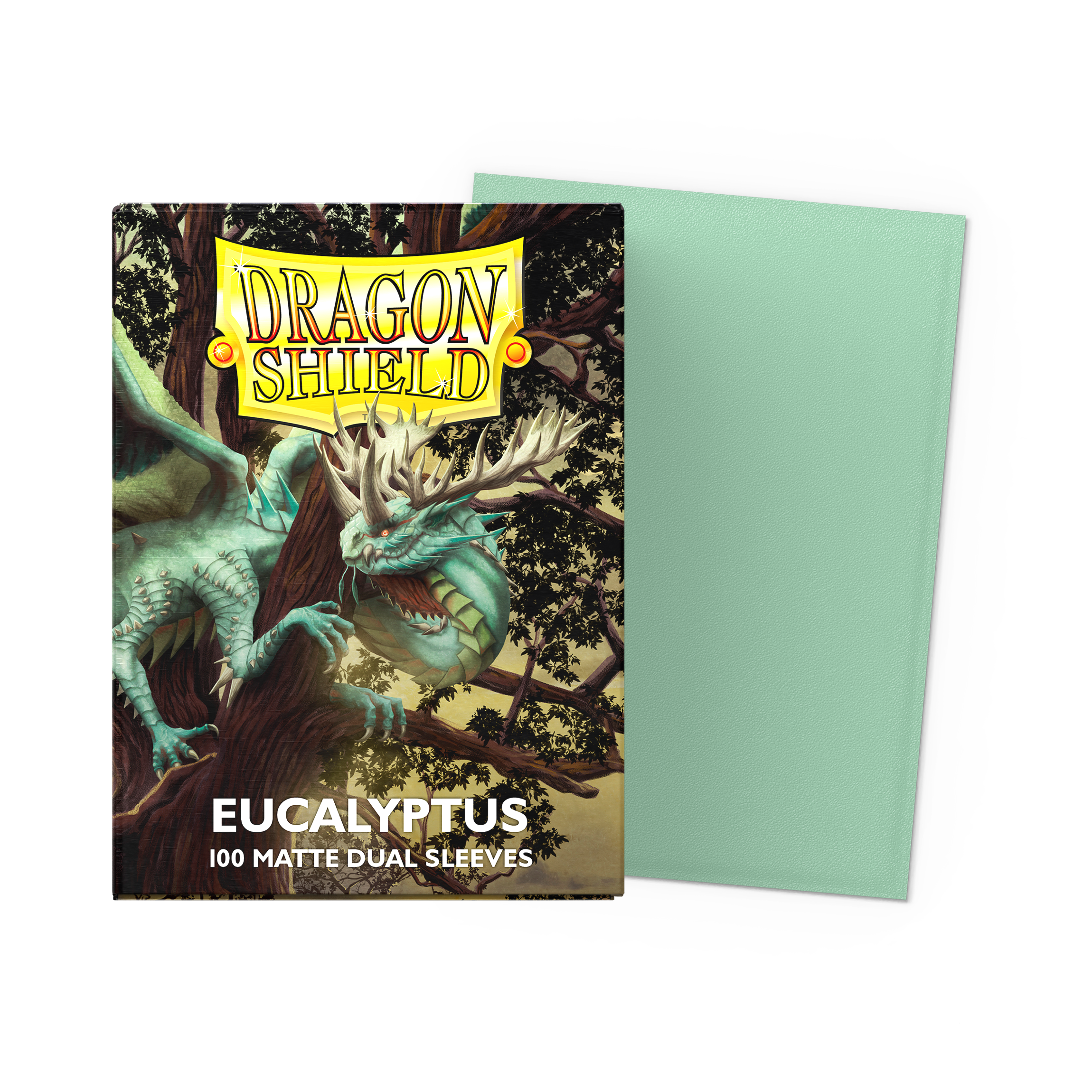 Dragon Shield Sleeves: Dual Matte Eucalyptus (Box Of 100)