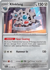 Klinklang (Poke Ball Pattern) - 063/086 - Rare - Holo