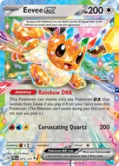 Eevee ex - 075/131 - Double Rare