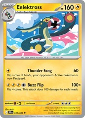 Eelektross (Master Ball Pattern) - 032/086 - Uncommon - Holo