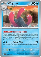 Wugtrio - 053/182 - Uncommon - Reverse Holo