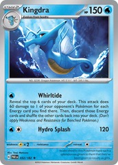 Kingdra - 032/182 - Rare - Reverse Holo