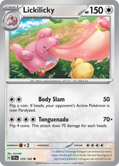 Lickilicky - 125/162 - Common - Reverse Holo