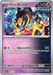 Iron Boulder (Poke Ball Pattern) - 046/131 - Rare - Reverse Holo