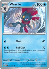 Weavile - 014/064 - Uncommon - Reverse Holo