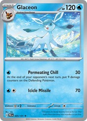 Glaceon (Poke Ball Pattern) - 025/131 - Rare - Reverse Holo