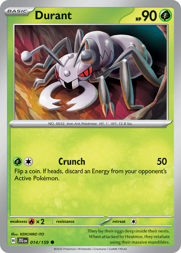 Durant - 014/159 - Common - Reverse Holo