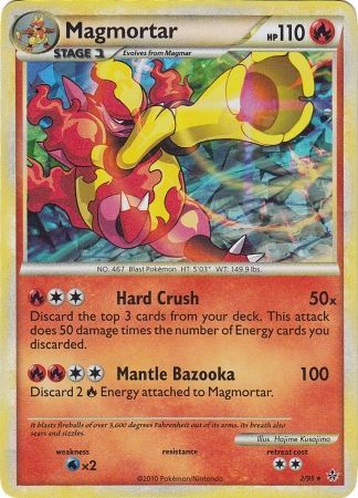 Magmortar - 2/95 - Cracked Ice Holo (Players Collection)
