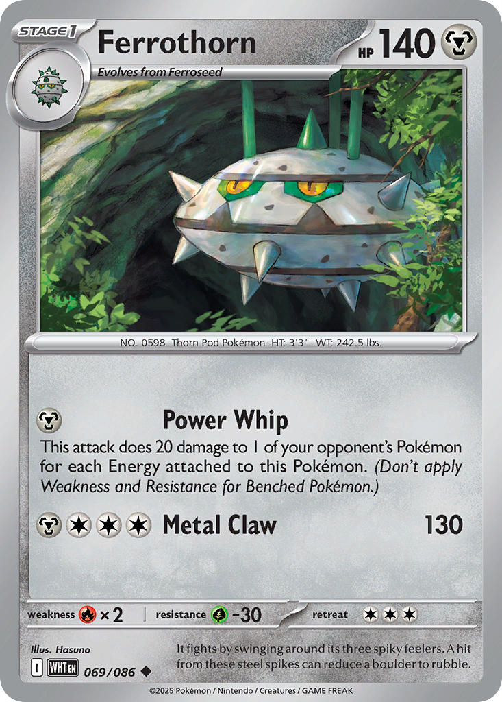 Ferrothorn - 069/086 - Uncommon - Reverse Holo