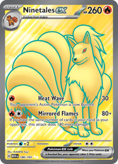 Ninetales ex - 186/165 - Full Art Ultra Rare