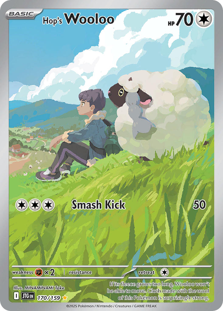 Hops Wooloo - 170/159 - Illustration Rare