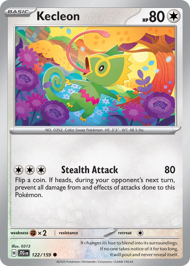 Kecleon - 122/159 - Common