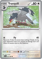 Tranquill - 072/086 - Common - Reverse Holo