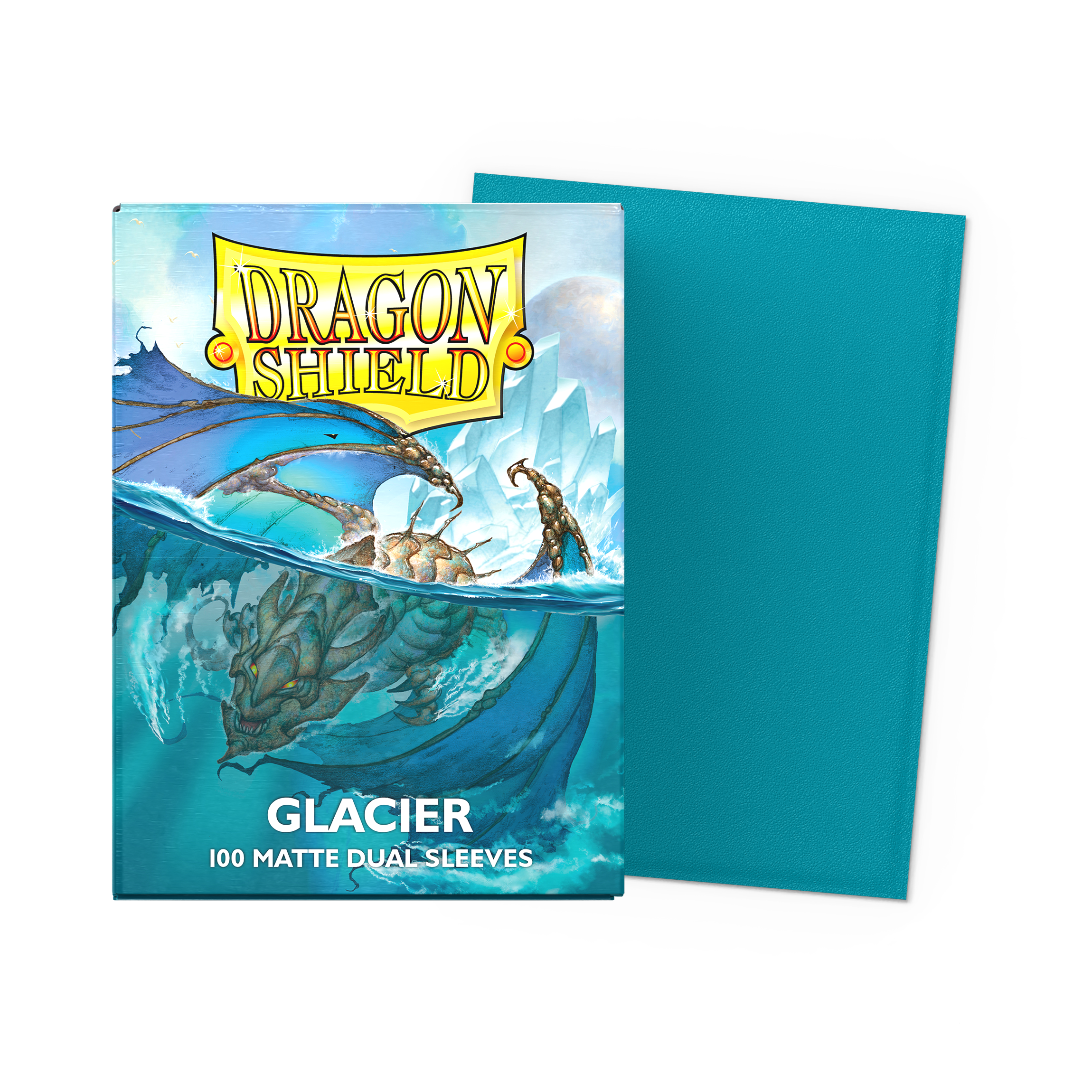 Dragon Shield Sleeves: Dual Matte Glacier (Box Of 100)