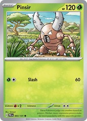 Pinsir - 003/131 - Common - Reverse Holo