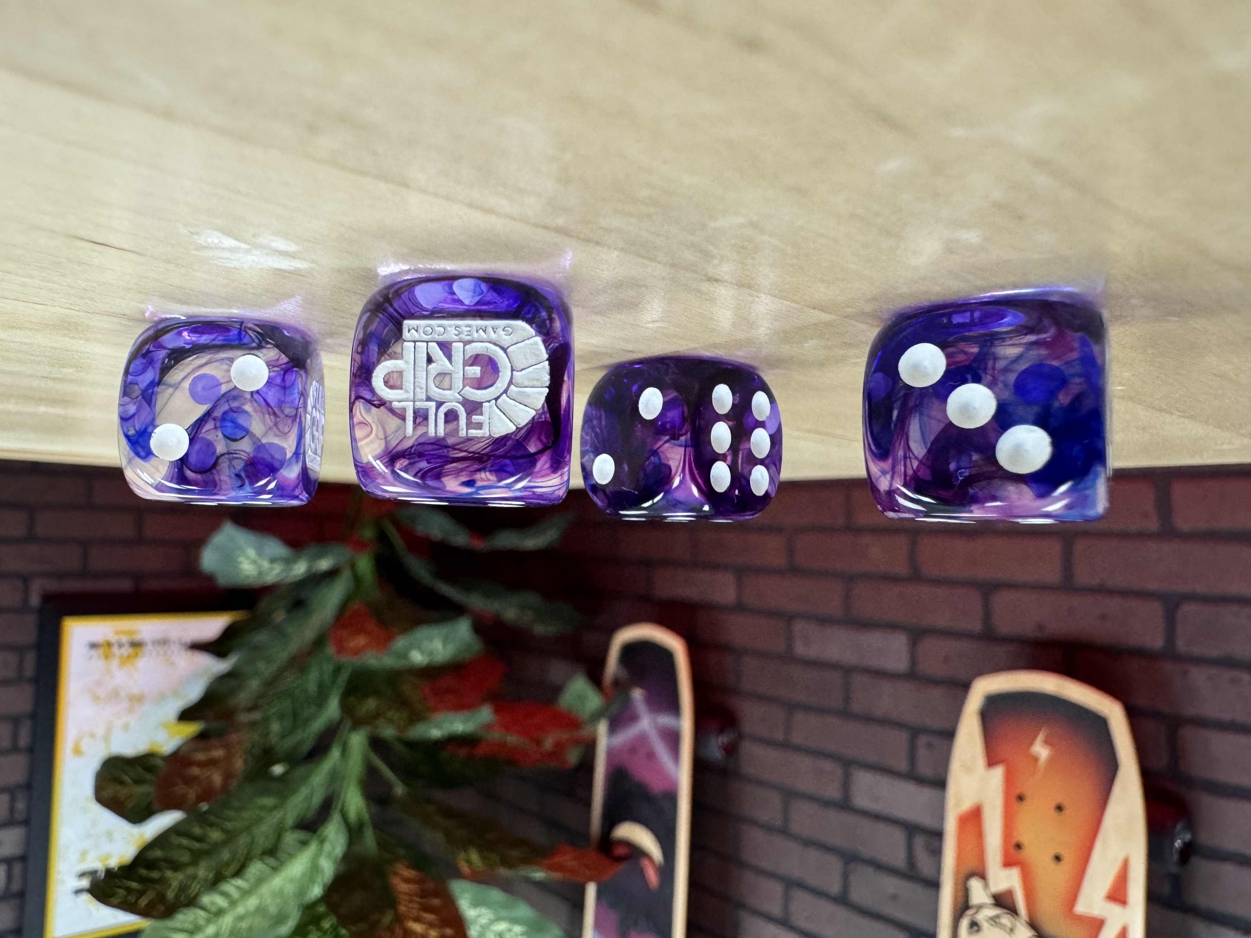 Full Grip Games Dice - 4 Pack (Nebula)