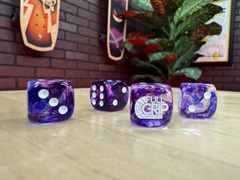 Full Grip Games Dice - 4 Pack (Nebula)