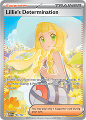 Lillies Determination - 184/132 - Special Illustration Rare