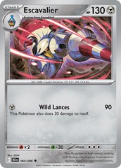 Escavalier - 060/086 - Common - Reverse Holo