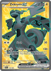 Zekrom ex - 158/086 - Secret Rare