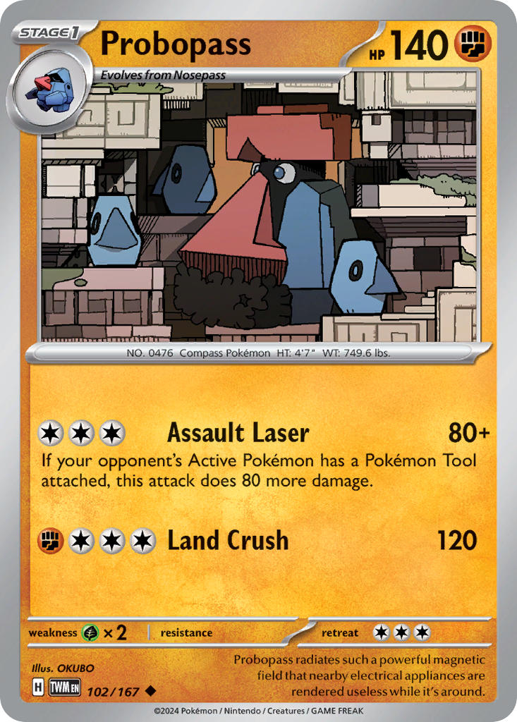 Probopass - 102/167 - Uncommon