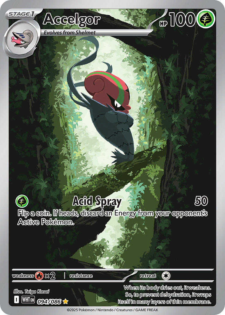 Accelgor - 094/086 - Illustration Rare