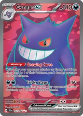 Gengar ex - 193/162 - Full Art Ultra Rare