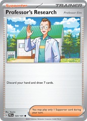 Professor's Research [Professor Elm] (Poke Ball Pattern) - 123/131 - Common - Reverse Holo