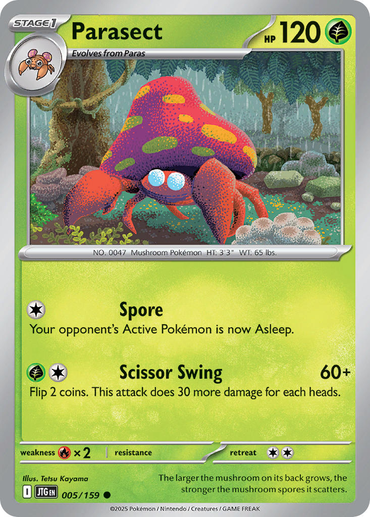 Parasect - 005/159 - Common